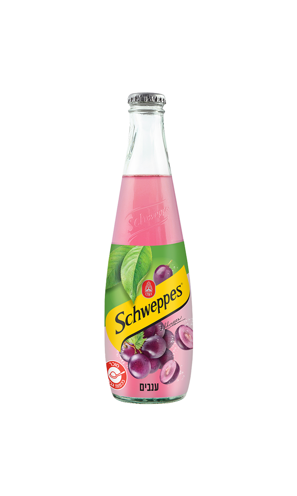שוופס מוגז ענבים 330 מ"ל